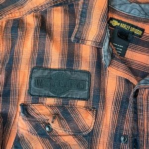 Harley Davidson button up
